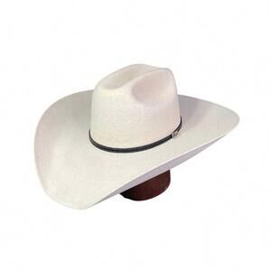 NEW ATWOOD men's tumbleweed cowboy hat in natural/black